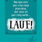 Postkarte mit Spruch - Geduldige Provokation für humorvolle Grüße
