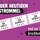 Postkarte mit Spruch: Heute im Glückstopf – die ungeliebten Karten des Lebens