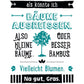 Postkarte mit Spruch: Ich fühle mich stark genug, um kleine Bäume zu bewegen. Vielleicht Bambus oder Blumen. Na gut, Gras schaffe ich sicher.