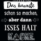Postkarte mit Spruch: Wenn's mal nicht läuft, dann ist es eben Kacke – Humorvolle Botschaft für jede Gelegenheit