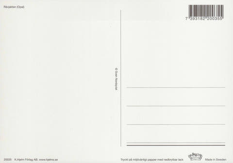 Postkarte Pettersson und Findus Farbdosen