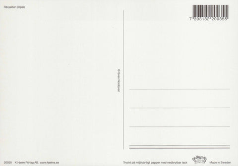 Postkarte Pettersson und Findus Farbdosen