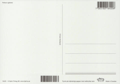 Postkarte Pettersson und Findus Pettson