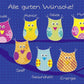Postkarte Spruch: Herzliche Wünsche für Freude, Humor, Glück und mehr! Ideal für jeden Anlass.