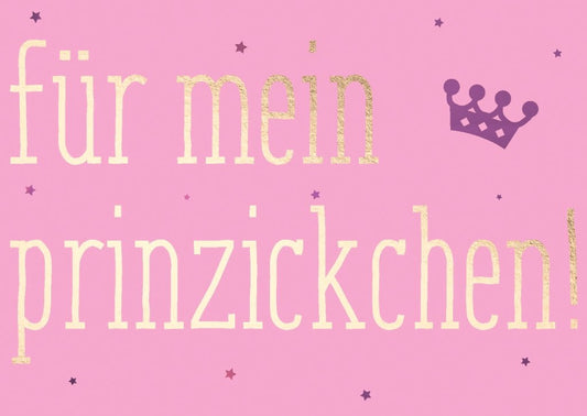 Postkarte Sprüche: Charmante Botschaft für die Prinzickchen im Leben