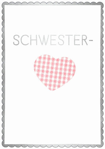 Postkarte Sprüche - Cityproducts Schwesterherz: Liebevolle Grüße für besondere Momente