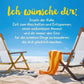 Postkarte Sprüche: Inseln der Ruhe und Entspannung wünschen