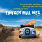 Postkarte Sprüche - Wenn das Leben über den Kopf wächst