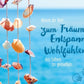 Postkarte - Sprüche: Zeit für Träume, Entspannung und Wohlgefühl
