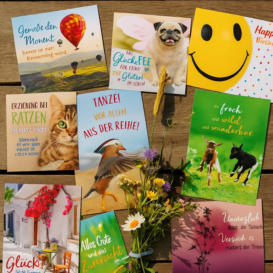 💌 Kleine Karte, große Freude: Der besondere Charme der Postkarte