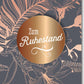 Ruhestandskarte für Kollegen - Elegantes Bronze - Blätter Design zur Pensionierung und Abschiedswünsche