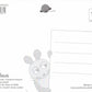 schöne Maus - Postkarte Freunde
