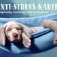 Tierpostkarte mit Lebensweisheit: Anti - Stress - Spruch für regelmäßige Inspiration und Entspannung