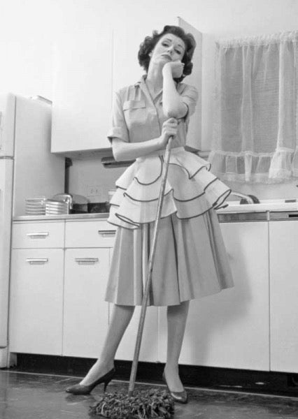 Trauerkarte in Schwarz - Weiß: Day in - Day out