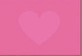 Valentinstag Grußkarte Herzmotiv - Romantische DIY Karte in Rosa/Pink, Elegant für Partner als persönlicher Liebesbeweis