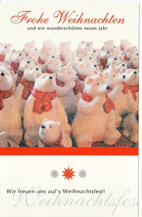 Weihnachtsgrußkarte: Vorfreude auf das Fest der Liebe und Besinnlichkeit