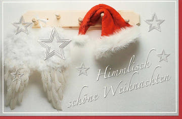 Weihnachtsgrußkarte - Wundervolle Festtagsgrüße für eine himmlische Weihnachtszeit