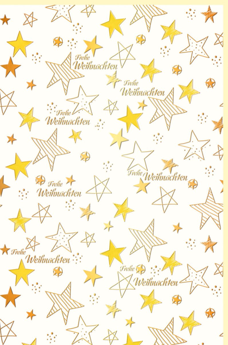 Weihnachtskarte mit goldenen Sternen und Frohe Weihnachten Schriftzug festliche Weihnachtsgrusskarte für besondere Grüße zu Weihnachten