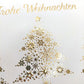 Weihnachtskarten Set Frohe Weihnachten 12 hochwertige Grußkarten mit Goldfolie und Umschlägen