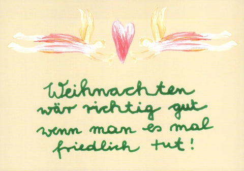 Weihnachtspostkarte: Ein Fest voller Freude und Glanz