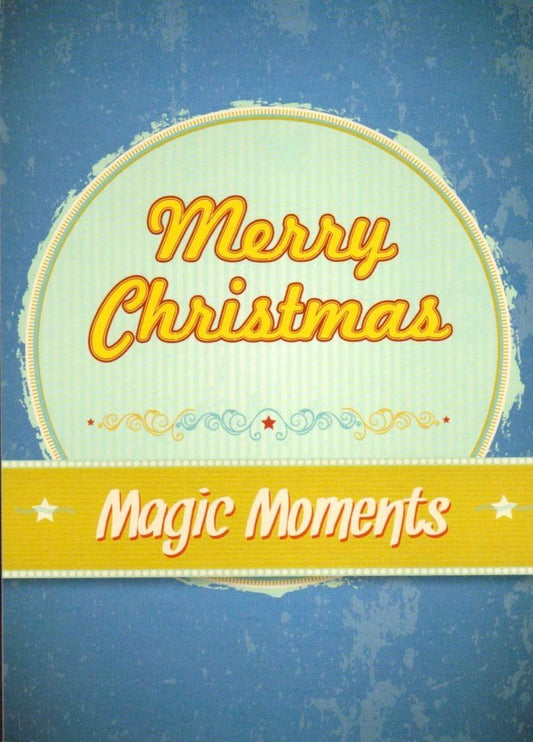 Weihnachtspostkarte Zauberhafte Weihnachtsmomente - Merry Christmas