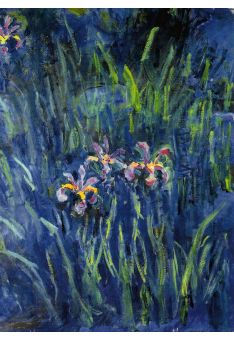 Kunstpostkarte Claude Monet - Irises