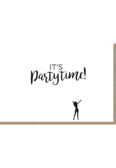 Geburtstagskarte für Frauen It' s Partytime!