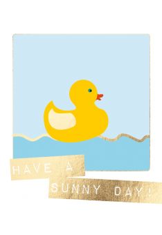 Postkarte Spruch Have a sunny day