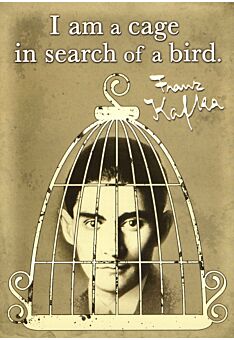 Postkarte englische Sprüche Franz Kafka