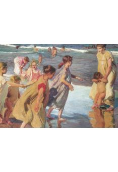 Kunstpostkarte Joaquin Sorolla - Summer