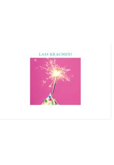 Glückwunschkarte Geburtstag Lass krachen Gutsch