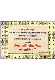 Postkarte Sprüche Sigmund Freud