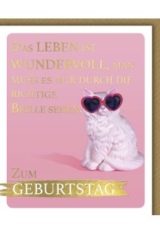 Geburtstagskarte für Frauen Snapshot Das Leben ist wundervoll