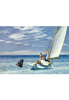 Kunstkarte Edward Hopper - Ground Swell Seegang Houle