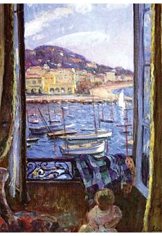 Kunstpostkarte H. Lebasque - The Quay at St Pierre in Cannes