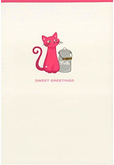 Grukarte liebevoll Katze: Sweet Greetings