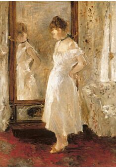 Kunst Postkarte Berthe Morisot - The Psyche Mirror