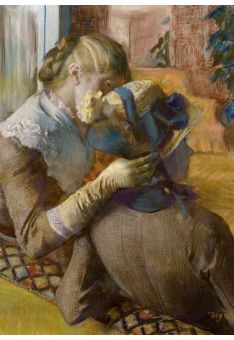 Kunstpostkarte Edgar Degas - At the Millners