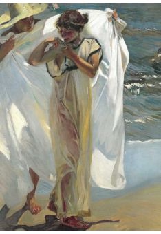 Kunstpostkarte Joaquin Sorolla - After Bathing