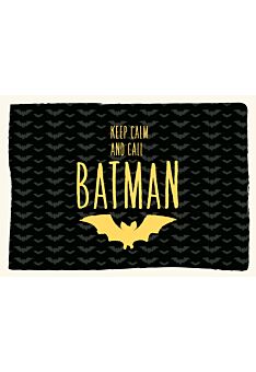 Postkarte Spruch Keep calm and call batman