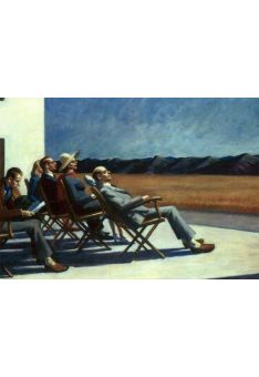 Kunstkarte Edward Hopper - People in the sun