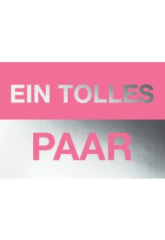 Glückwunschkarten Hochzeit Ein tolles Paar