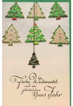 Weihnachtskartese Weihnachtsbäume