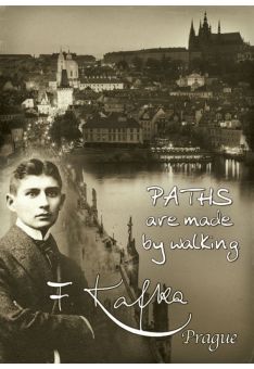 KunstPostkarte: Franz Kafka Paths are made