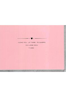 Grußkarte Valentinstag premium Ti Amo