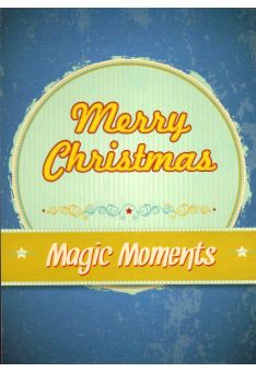 Weihnachtspostkarte Merry Christmas Magic Moments