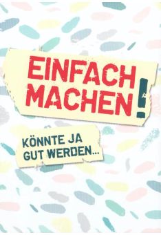 Postkarte Sprüche lustig Einfach machen