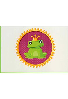 Geburtstagskarte Froschkönig