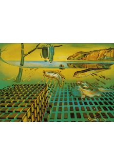 Kunstpostkarte Salvador Dali - The Disintegration Of The Persistence