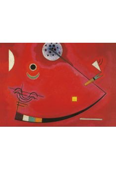 Kunstpostkarte Wassily Kandinsky - Gespannt im Winkel